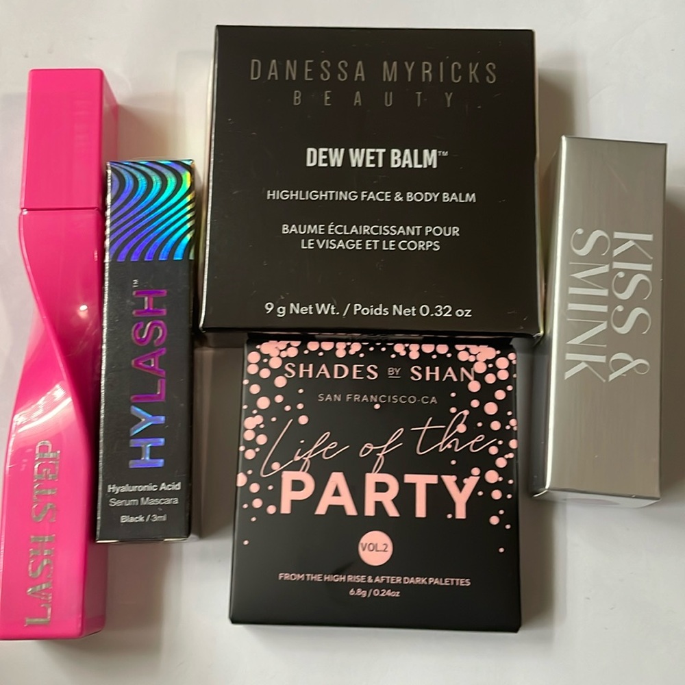 Makeup Lot Shades by Shan, Hylash, Lash Step, Danessa Myricks…